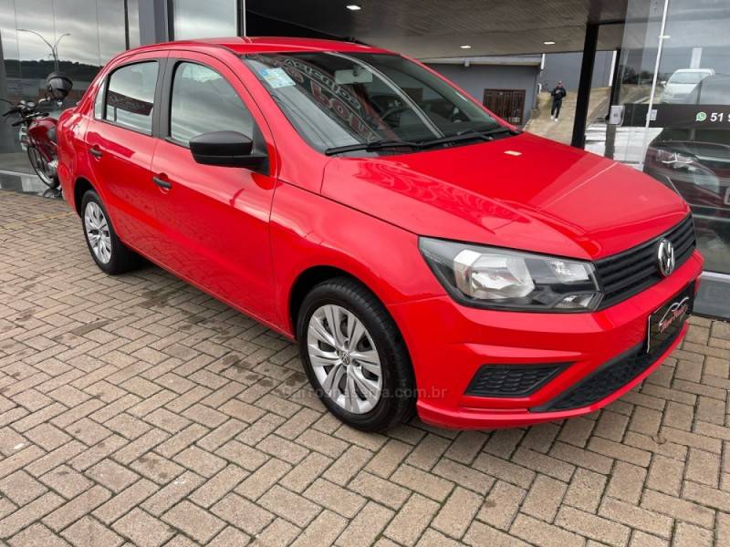 VOLKSWAGEN - VOYAGE - 2021/2021 - Vermelha - Sob Consulta