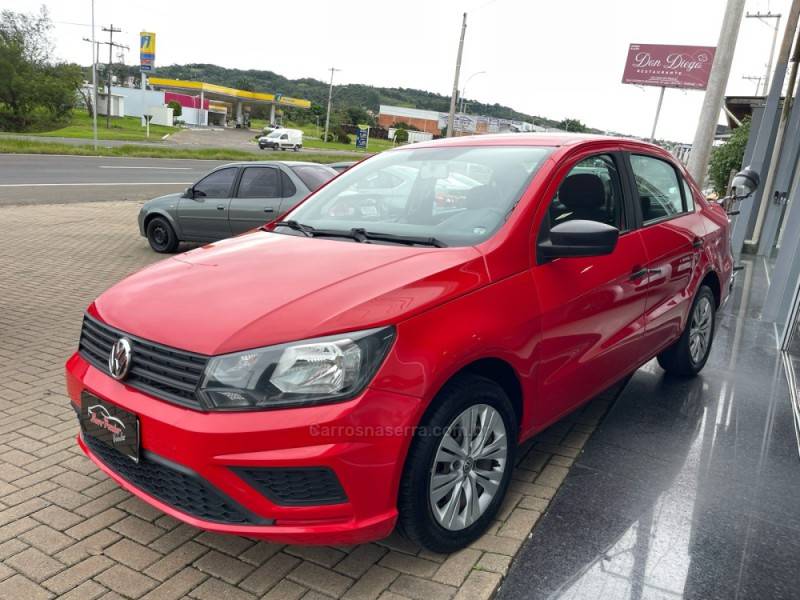 VOLKSWAGEN - VOYAGE - 2021/2021 - Vermelha - Sob Consulta